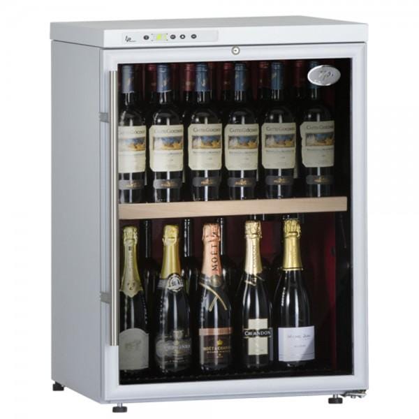 Ip Industrie CK 151 G - 55 Bottle Freestanding Black Wine Cooler | Cantina Vino