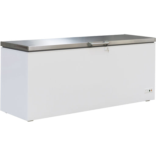 CombiSteel CHEST FREEZER SS COVER 635 L - ChillCooler