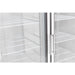 CombiSteel Fridge Stainless Steel Double Glass Door Mono 1325 Litre - ChillCooler