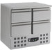 CombiSteel REFRIGERATED COUNTER 4 DRAWERS - ChillCooler
