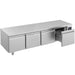 CombiSteel REFRIGERATED COUNTER 600 HEIGHT 4 DRAWERS - ChillCooler