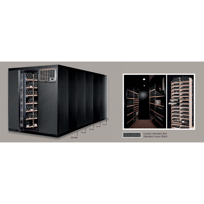 Espace 1900 - Large Capacity 2040 Bottle Walk-in Wine Cellar - Tastvin - ChillCooler