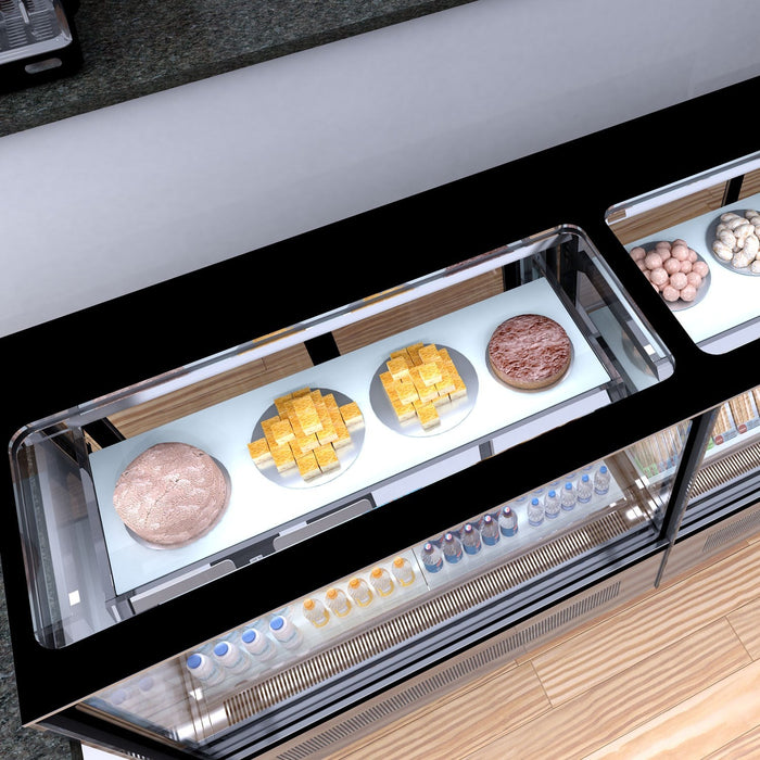 Interlevin LPD Flat Range Chilled Display Cabinet - ChillCooler