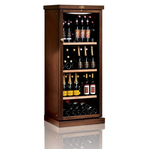Ip Industrie - Tall Freestanding Wooden Wine Cooler 115 Bottle CEXPK 401 - ChillCooler