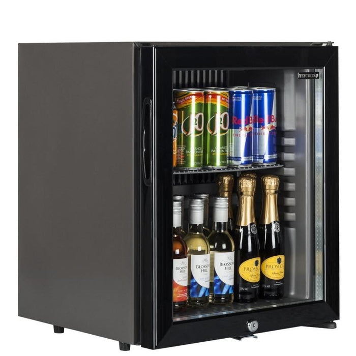 Tefcold TM32G - Black mini fridge Ireland